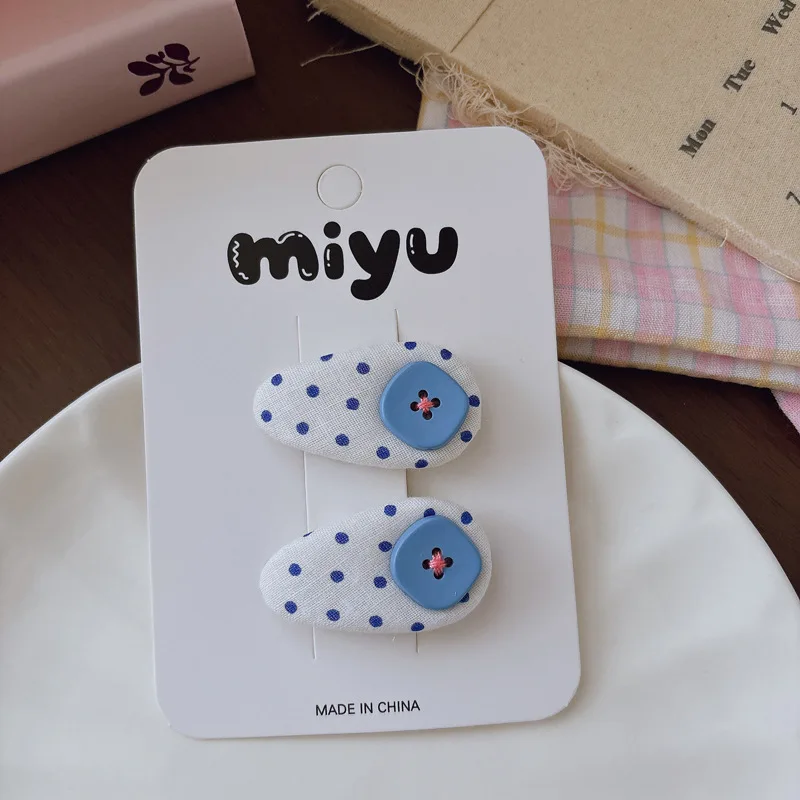 2pcs Korean Style Small Waterdrop Handmade Hair Clip for Baby Girl Sweet Cloth Side Clip Kids Toddler Barrette
2pcs Korean Style Small Waterdrop Handmade Hair Clip for Baby Girl Sweet Cloth Side Clip Kids Toddler Barrette