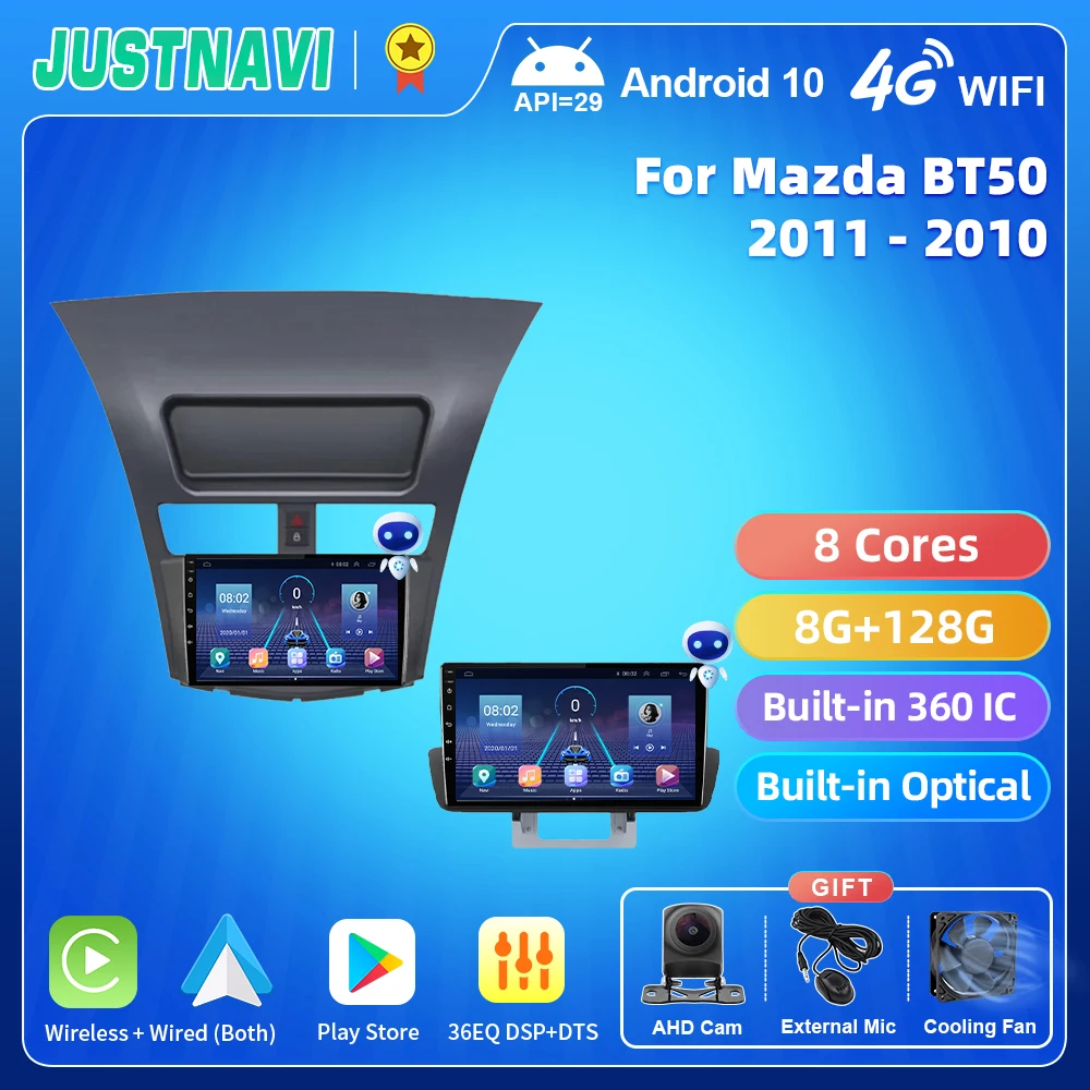 Умный автомобильный радиоприемник JUSTNAVI QT5 Android 10 для Mazda BT50 2011-2020, автомобильный мультимедийный видеоплеер с GPS-навигацией, стерео Carplay 2din
Умный автомобильный радиоприемник JUSTNAVI QT5 Android 10 для Mazda BT50 2011-2020, автомобильный мультимедийный видеоплеер с GPS-навигацией, стерео Carplay 2din
