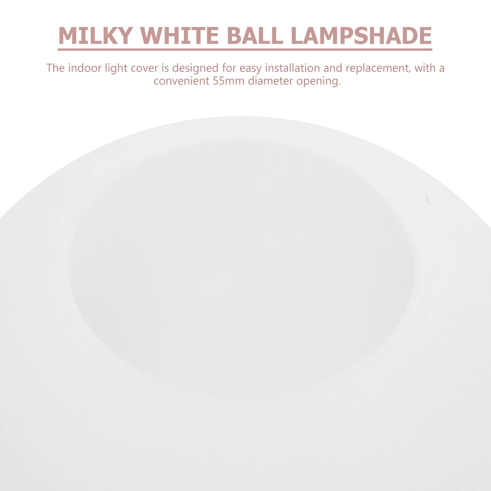 1 Piece Glass Globe Lamp Shade 120Mm Diameter Frosted Replacement Cover for Pendant Ceiling Light Fixture Easy
1 Piece Glass Globe Lamp Shade 120Mm Diameter Frosted Replacement Cover for Pendant Ceiling Light Fixture Easy