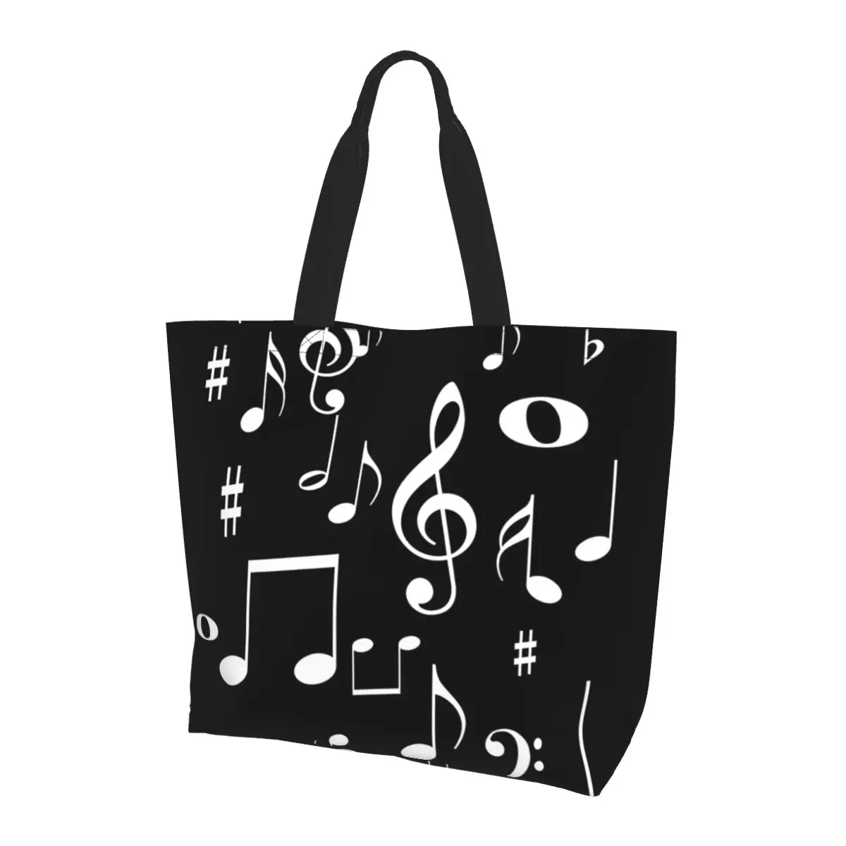Music Notes Shopping Tote Bag Canvas Large Capacity Shoulder Bags Shopper Grocery Handbag for Women
Music Notes Shopping Tote Bag Canvas Large Capacity Shoulder Bags Shopper Grocery Handbag for Women
