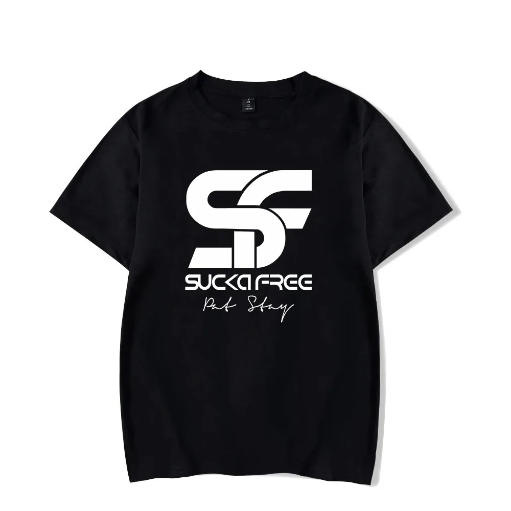 Camiseta feminina e masculina de Pat Stay Sucker, camiseta unissex de Gola DA, camiseta de манга curta, roupas de rapper
Camiseta feminina e masculina de Pat Stay Sucker, camiseta unissex de Gola DA, camiseta de манга curta, roupas de rapper
