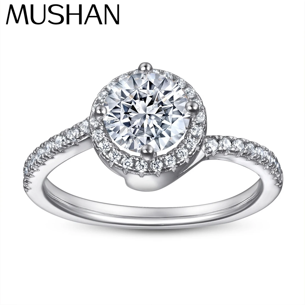 MuShan Jewelry 925 Sterling Silver Rings Bands Engagement Ring 7A Cubic Zirconia Delicate Premium Anniversary Women Gift
MuShan Jewelry 925 Sterling Silver Rings Bands Engagement Ring 7A Cubic Zirconia Delicate Premium Anniversary Women Gift