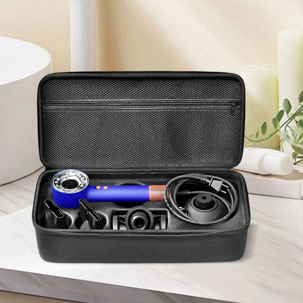 Hard Carrying Case Nylon Shockproof Protective Storage Case Portable Storage Bag for Dyson Supersonic Hair Dryer HD08/HD15/HD16
Hard Carrying Case Nylon Shockproof Protective Storage Case Portable Storage Bag for Dyson Supersonic Hair Dryer HD08/HD15/HD16
