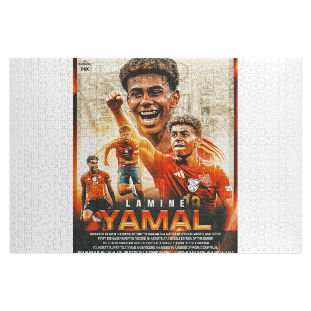 Lamine Yamal, The Youngest Player In Euro History. Jigsaw Puzzle Toddler Toys Wooden Jigsaws For Adults Puzzle
Lamine Yamal, The Youngest Player In Euro History. Jigsaw Puzzle Toddler Toys Wooden Jigsaws For Adults Puzzle