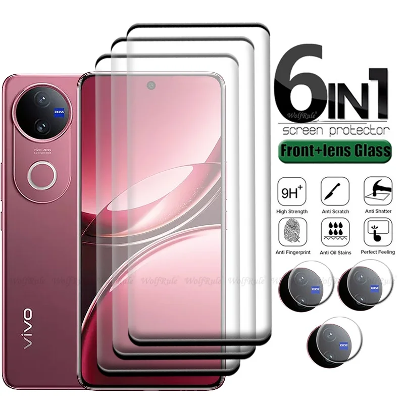 6-in-1 For Vivo V50 Glass Vivo V50 Tempered Glass 9H HD 9D Full Curved Cover Glue For Screen Protetor Vivo V50 V 50 Lens Glass
6-in-1 For Vivo V50 Glass Vivo V50 Tempered Glass 9H HD 9D Full Curved Cover Glue For Screen Protetor Vivo V50 V 50 Lens Glass