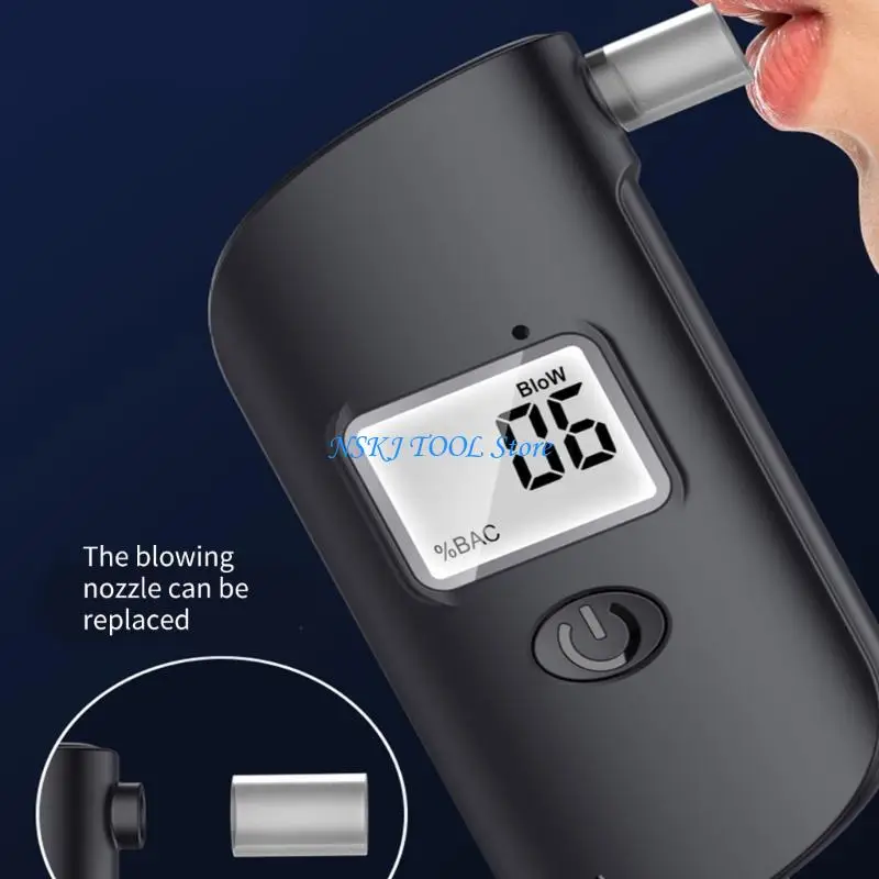 L8RC Breathalyzer,Professional Accuracy,Portable Breath Tester with Digital Display Breath Tester
L8RC Breathalyzer,Professional Accuracy,Portable Breath Tester with Digital Display Breath Tester