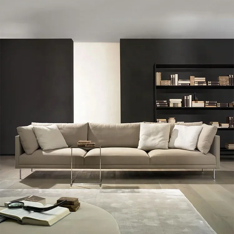 Modern Leaving Room Furniture Sofa General Use Office Sofas Design Simple Thin Arm 4 Seater Chesterfield Sofa China
Modern Leaving Room Furniture Sofa General Use Office Sofas Design Simple Thin Arm 4 Seater Chesterfield Sofa China