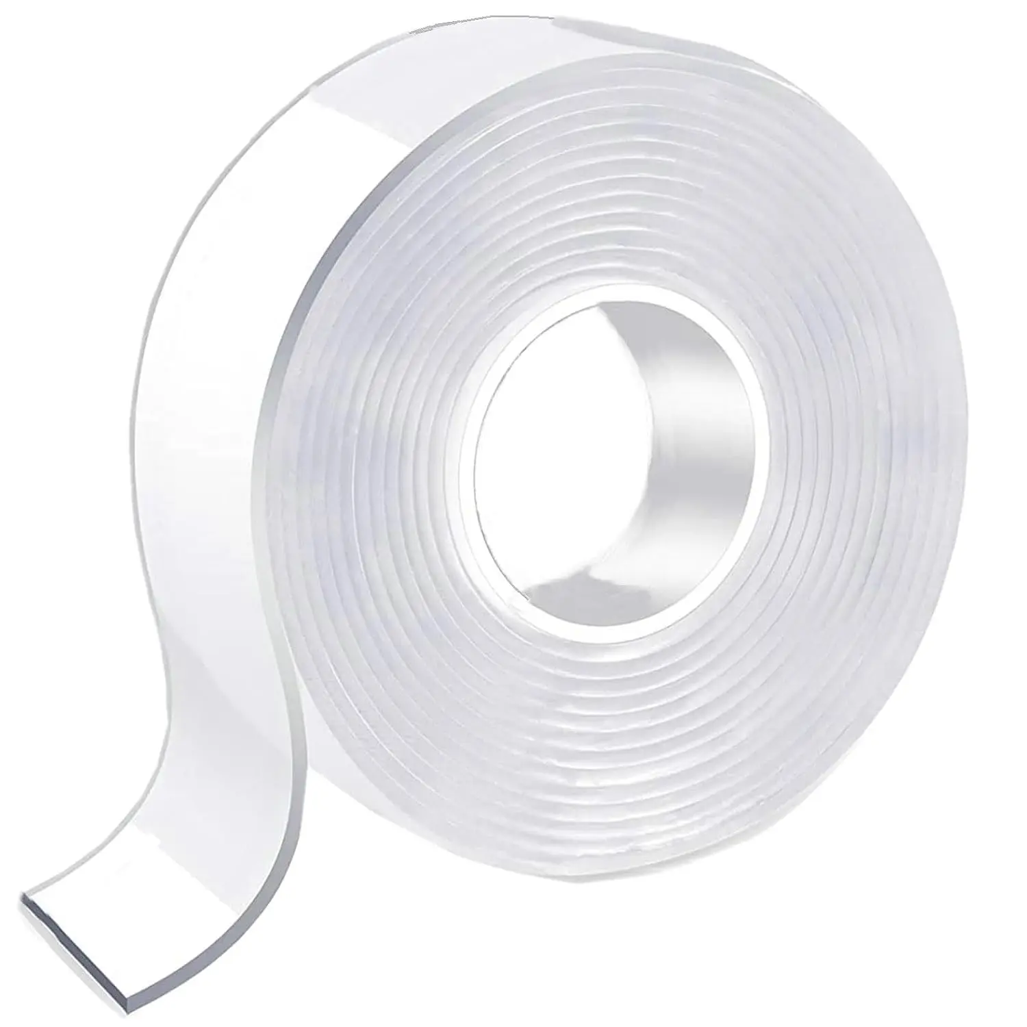 16.4FT Extra Strong Double Sided Tape, Heavy Duty Nano Mounting Tape, Clear Removable Washable Sticky Strips for Home Office
16.4FT Extra Strong Double Sided Tape, Heavy Duty Nano Mounting Tape, Clear Removable Washable Sticky Strips for Home Office