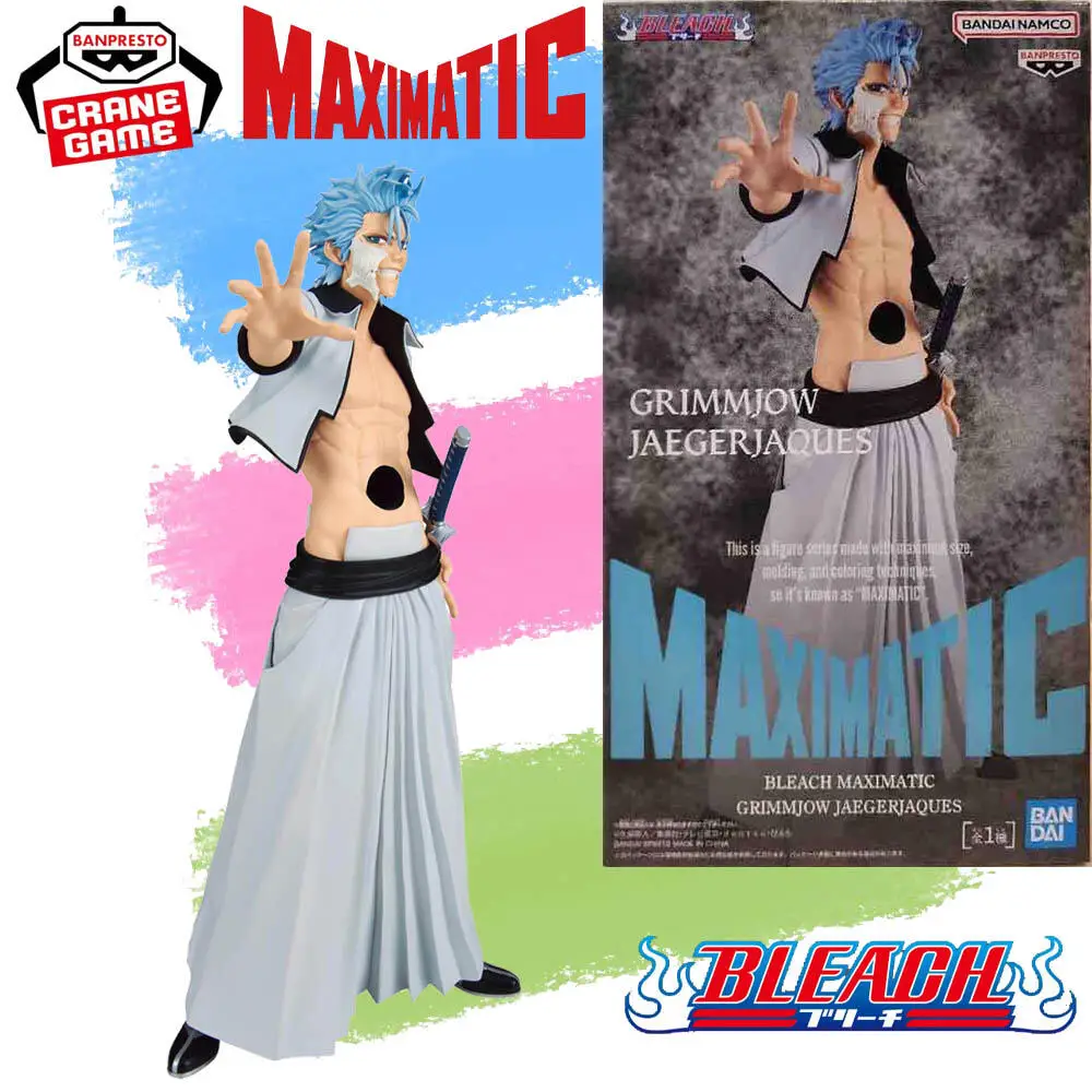 В наличии: Оригинальная фигурка BANPRESTO Bleach MAXIMATIC Гримджоу Ягерхаус, модель аниме-персонажа, игрушка
В наличии: Оригинальная фигурка BANPRESTO Bleach MAXIMATIC Гримджоу Ягерхаус, модель аниме-персонажа, игрушка