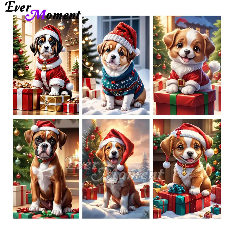 Мультфильм Рождество милая собака Ever Moment алмазная живопись вышивка квадратные круглые дрели смола ремесленное настенное искусство ASF2885
Мультфильм Рождество милая собака Ever Moment алмазная живопись вышивка квадратные круглые дрели смола ремесленное настенное искусство ASF2885