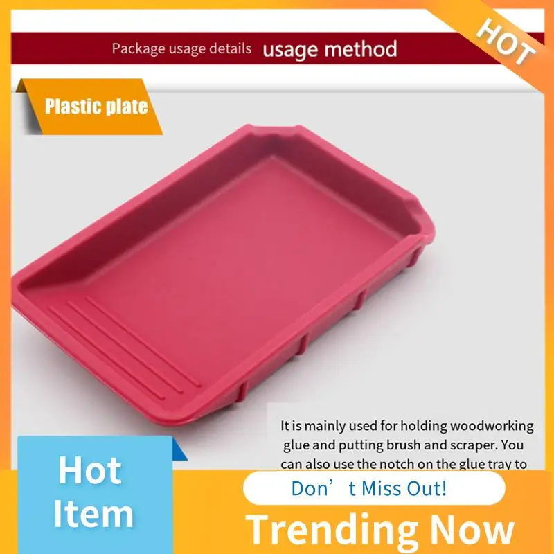 4-Piece Woodworking Brush Tool Set Multifunctional Soft Silicone Wood Glue Tray Thin Non-Slip Flat Scraper DIY Crafts
4-Piece Woodworking Brush Tool Set Multifunctional Soft Silicone Wood Glue Tray Thin Non-Slip Flat Scraper DIY Crafts