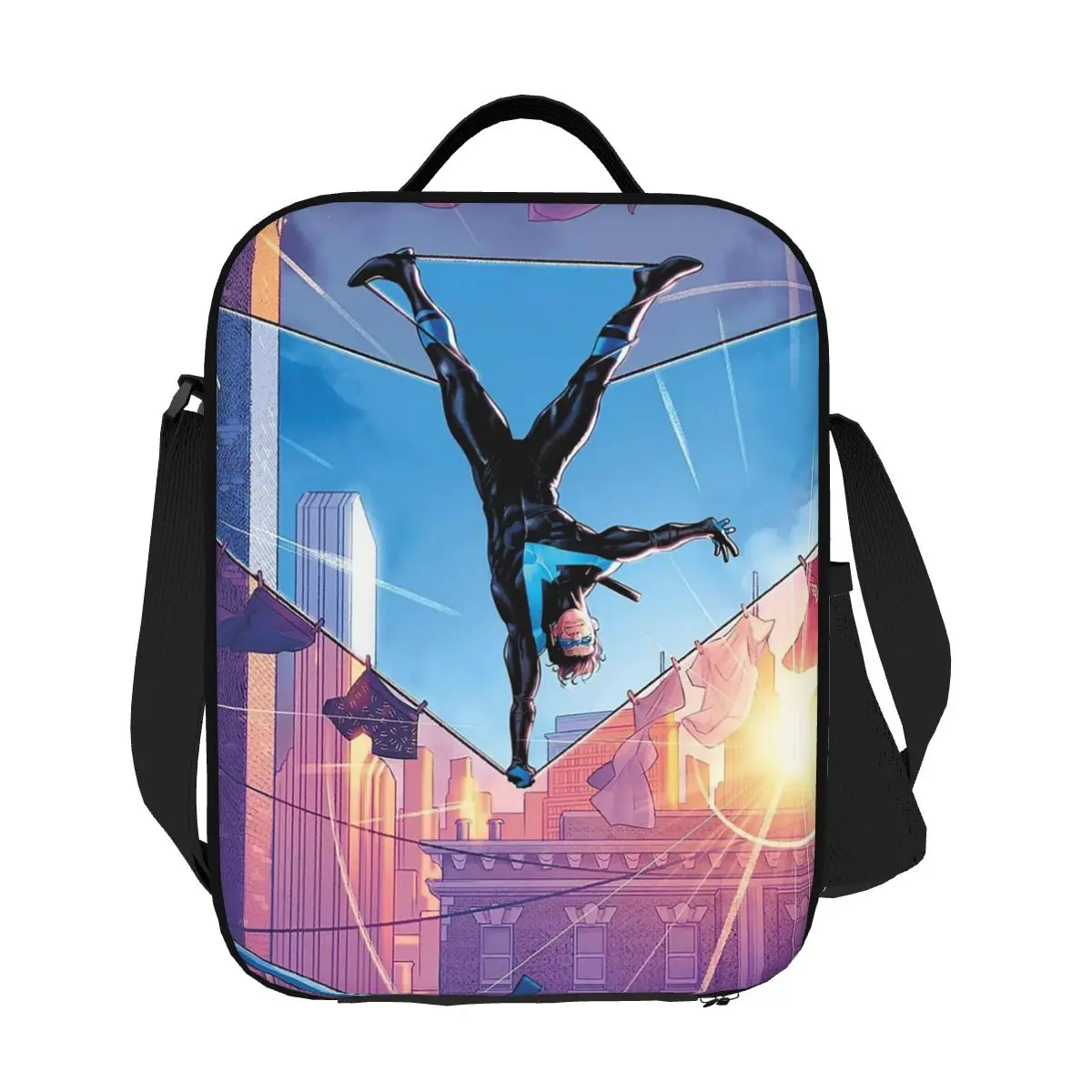 Изолированная сумка для обеда Nightwing для женщин и детей, герметичные коробки для еды, термосумка для ланча
Изолированная сумка для обеда Nightwing для женщин и детей, герметичные коробки для еды, термосумка для ланча