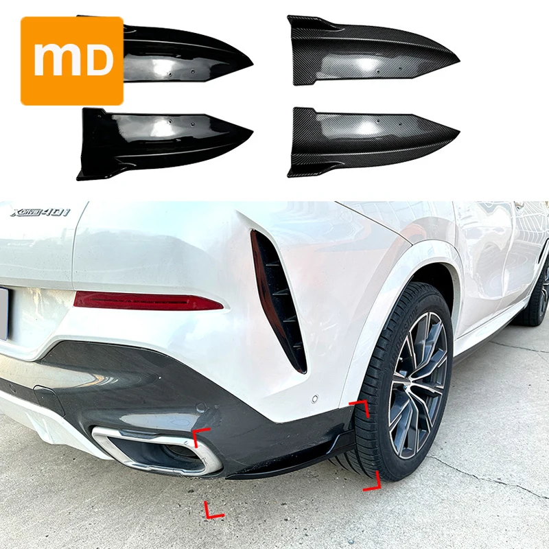 For BMW X6 G06 M Sport 2020-2022 Glossy Black Rear Bumper Spoiler Splitter Body Kit Cover Trim Car Accessories Upgrade
For BMW X6 G06 M Sport 2020-2022 Glossy Black Rear Bumper Spoiler Splitter Body Kit Cover Trim Car Accessories Upgrade