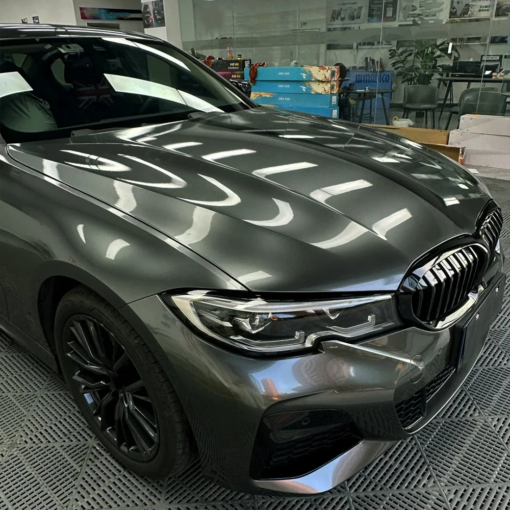 PET Liquid Metal Urumqi Grey Vinyl Car Sticker Auto Wrap Film Waterproof Scratch Resistant Decal Motorcycle Car Body Decor Film
PET Liquid Metal Urumqi Grey Vinyl Car Sticker Auto Wrap Film Waterproof Scratch Resistant Decal Motorcycle Car Body Decor Film