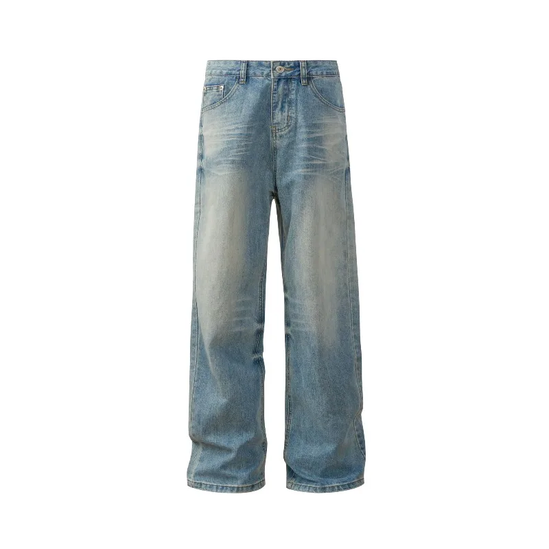KIDWHXR Men Denim Pant American Retro Gradient Color Pocket Man Trouser Streetwear Loose Washed Versatile Male Straight-leg Pant
KIDWHXR Men Denim Pant American Retro Gradient Color Pocket Man Trouser Streetwear Loose Washed Versatile Male Straight-leg Pant