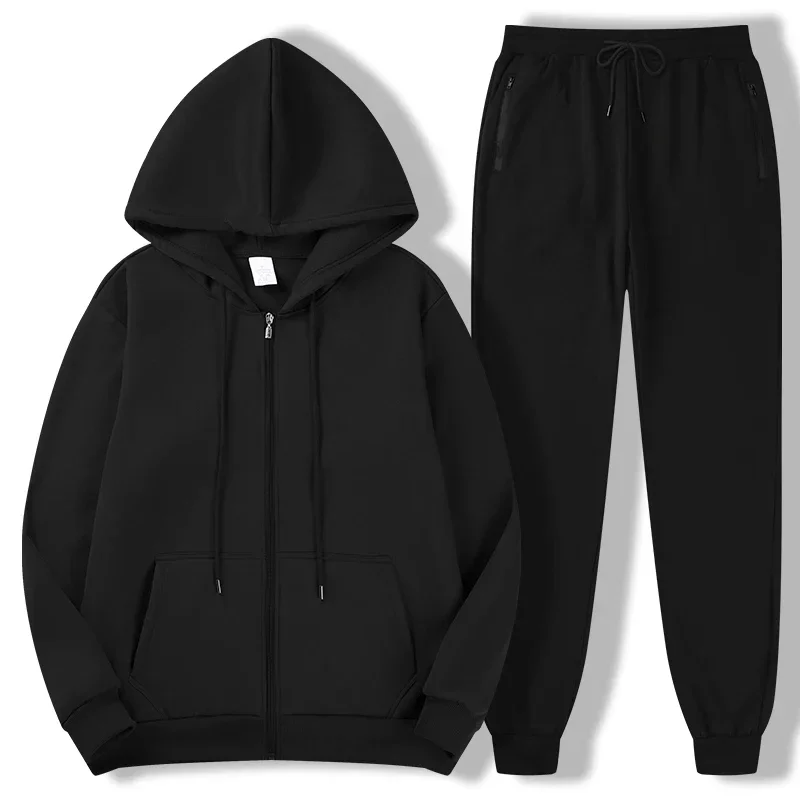 New Men's Autumn Winter Zip Hoodie & Trouser Two Piece Tracksuit Set Casual Sports Suit Streetwear Outfit Clothing Hoodies Sets
New Men's Autumn Winter Zip Hoodie & Trouser Two Piece Tracksuit Set Casual Sports Suit Streetwear Outfit Clothing Hoodies Sets