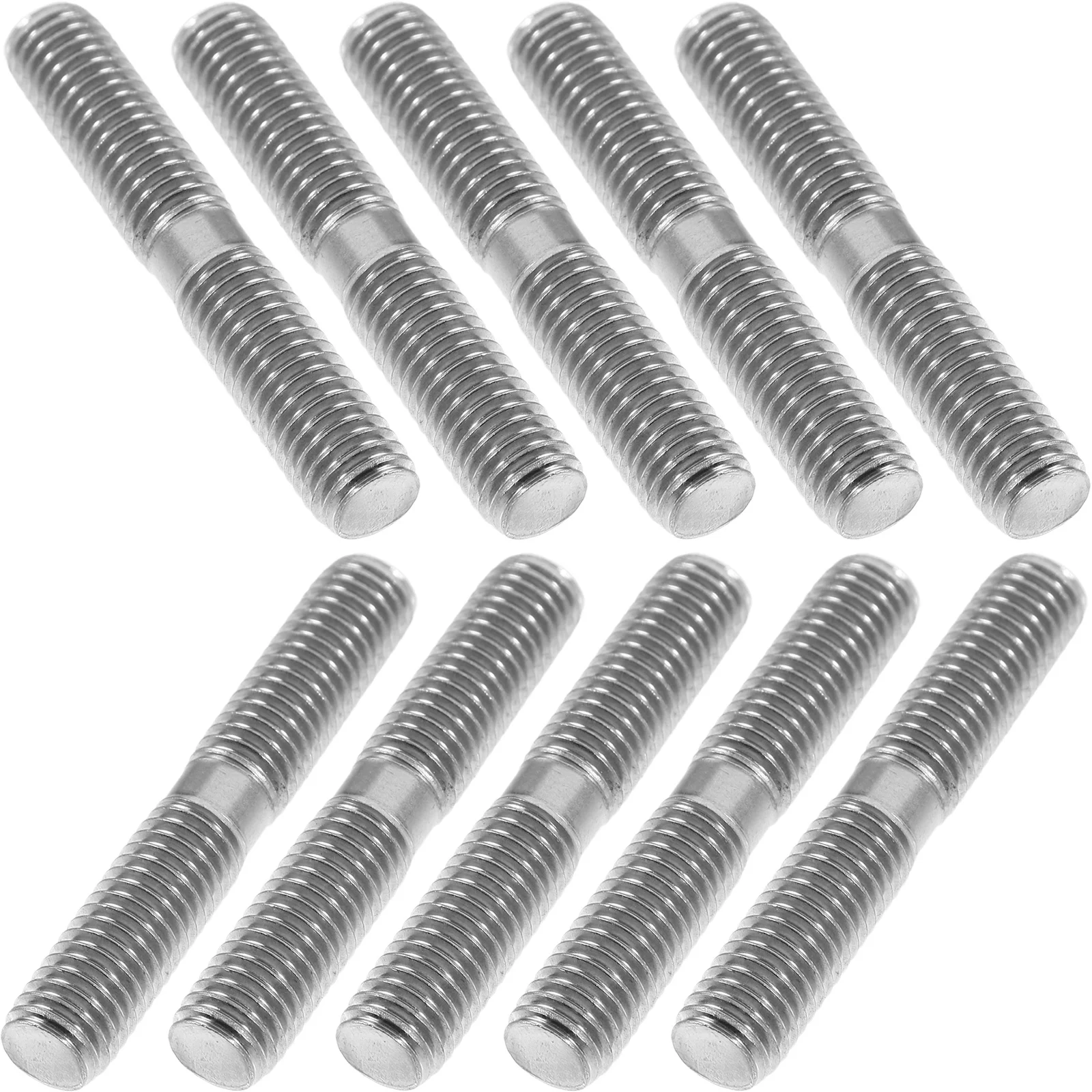 10pcs Stainless Steel Double Head Dual End Screw Corrosion Resistant Durable Hardware Fastener Narrow Space Easy Installation
10pcs Stainless Steel Double Head Dual End Screw Corrosion Resistant Durable Hardware Fastener Narrow Space Easy Installation
