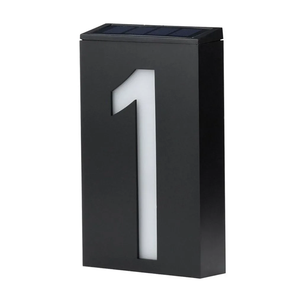 Easy Install Solar LED House Number Durable Solar-powered Solar Powered Address Sign Smart Light Control Waterproof
Easy Install Solar LED House Number Durable Solar-powered Solar Powered Address Sign Smart Light Control Waterproof