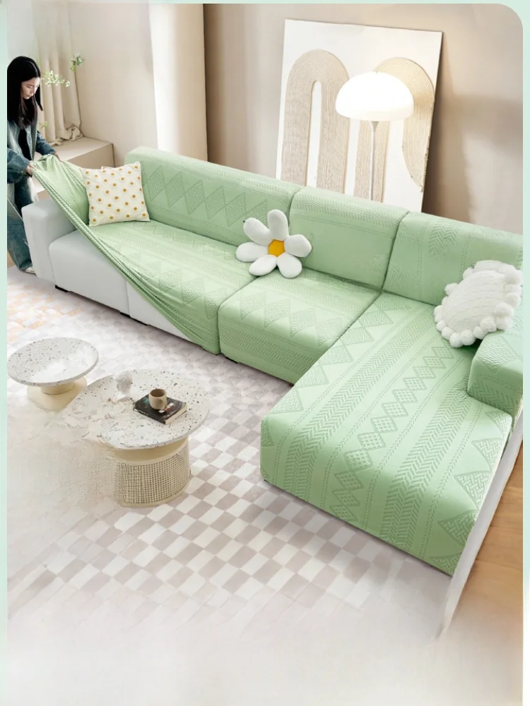 Universal Fit Sofa Cover 2026 New Summer Full Wrap Elastic Sofa Protector Cover Cloth against Scratches Modern Simple Style
Universal Fit Sofa Cover 2026 New Summer Full Wrap Elastic Sofa Protector Cover Cloth against Scratches Modern Simple Style