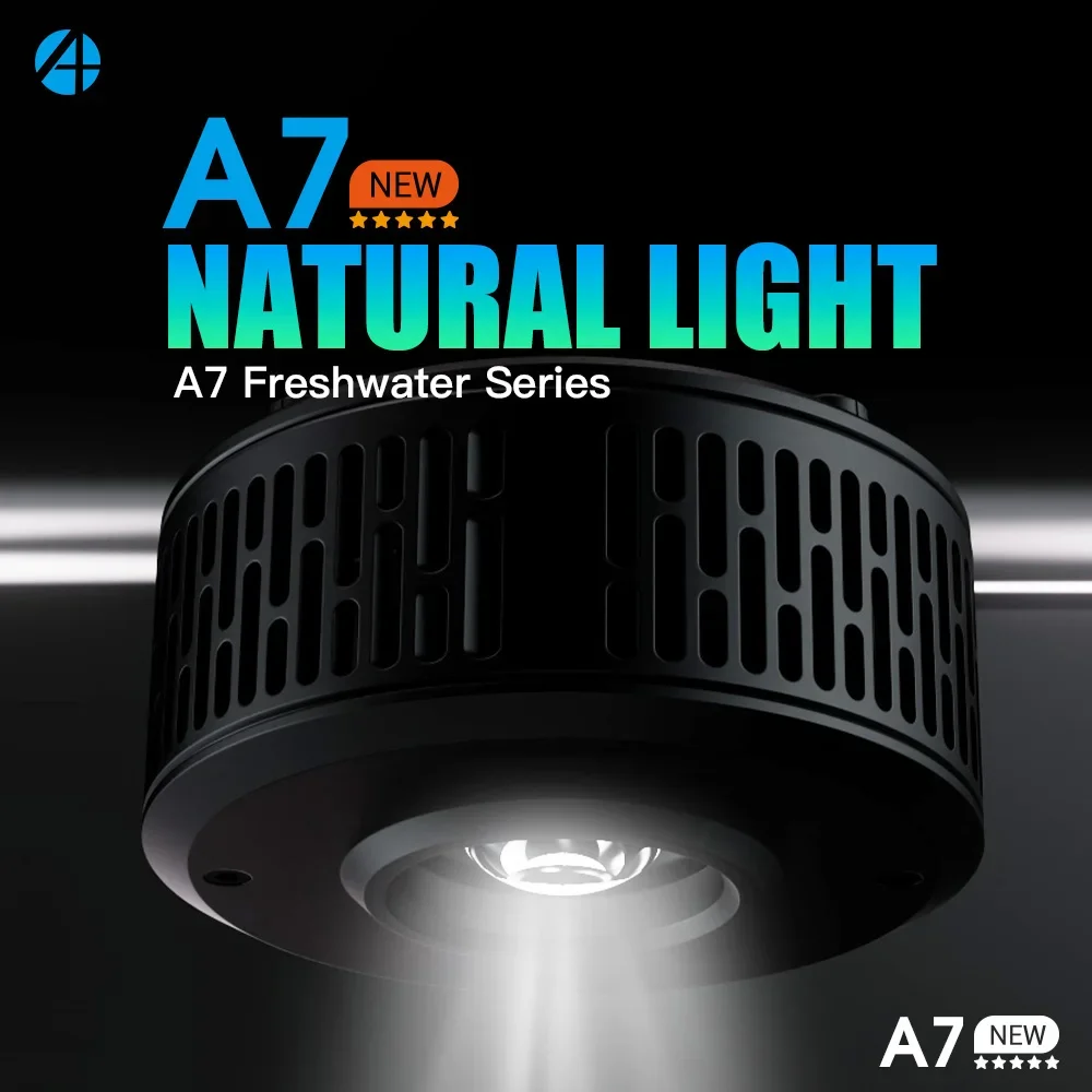 A7 Freshwater Planted Led Light 100W Full Spectrum WiFi App Programable Colour Enhancing Algae Bloom for Coral Reef Fish Tank
A7 Freshwater Planted Led Light 100W Full Spectrum WiFi App Programable Colour Enhancing Algae Bloom for Coral Reef Fish Tank