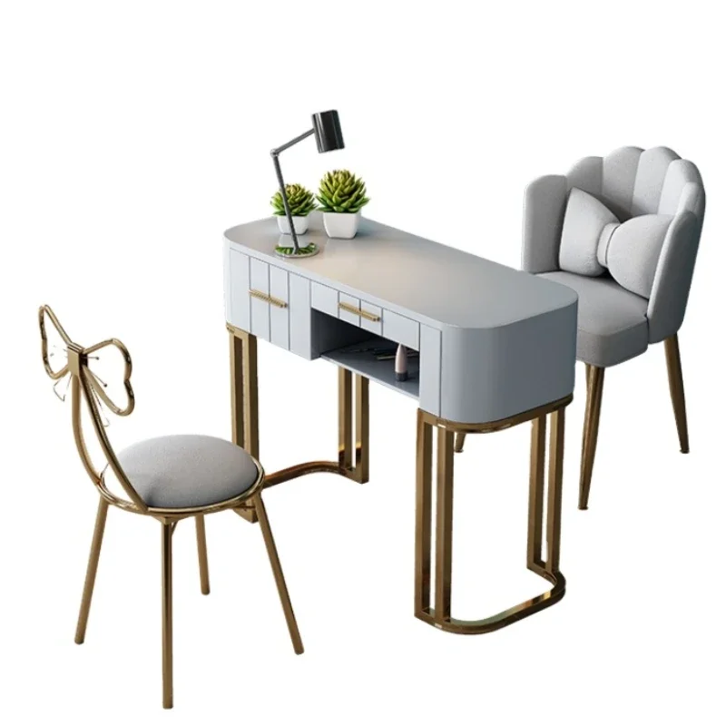 Nail Art Table and Chair Set Economy Marble Modern Single and Double Manicure Bench For Sale
Nail Art Table and Chair Set Economy Marble Modern Single and Double Manicure Bench For Sale