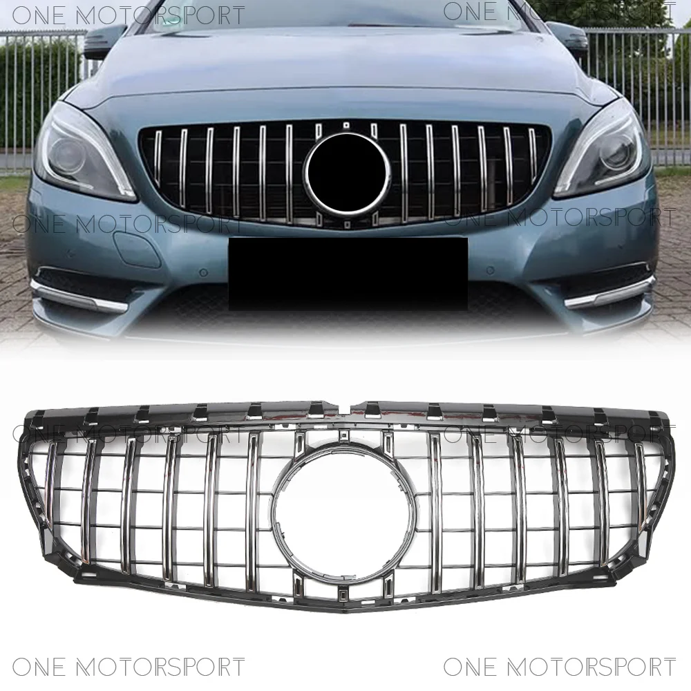 Chrome Silver Front Bumper Racing Grille For Mercedes Benz B-Class W246 2012-14 B160 B180 B200 B250 Racing Grille Bumper Grille
Chrome Silver Front Bumper Racing Grille For Mercedes Benz B-Class W246 2012-14 B160 B180 B200 B250 Racing Grille Bumper Grille