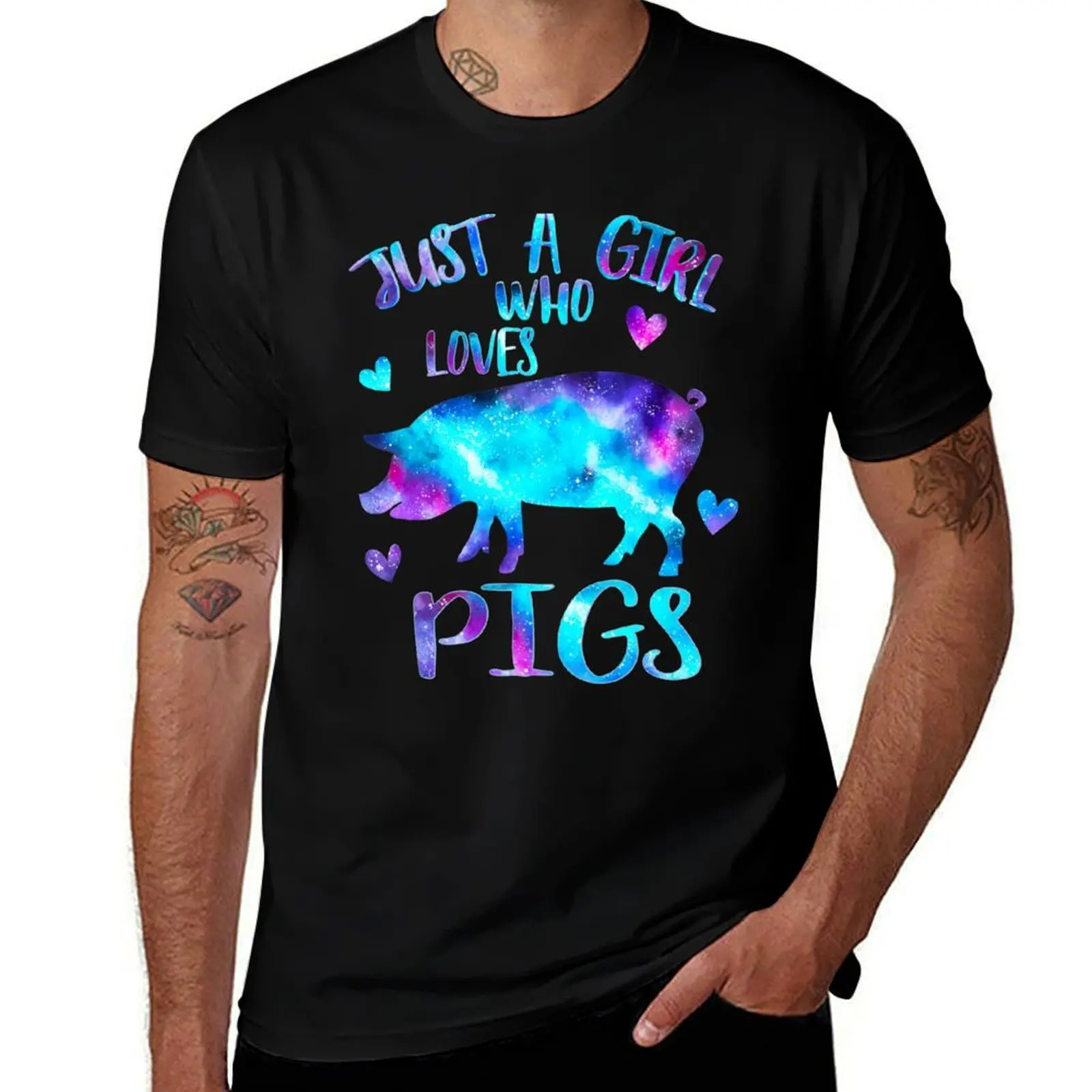 Just a girl who loves Pigs T-Shirt Casual Daily Wear Short Sleeve Top
Just a girl who loves Pigs T-Shirt Casual Daily Wear Short Sleeve Top