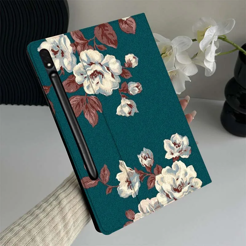 White Flower Colorful Background Tablet Case For Samsung Galaxy Tab S7 S8 S9 S10 FE Lite Gift
White Flower Colorful Background Tablet Case For Samsung Galaxy Tab S7 S8 S9 S10 FE Lite Gift