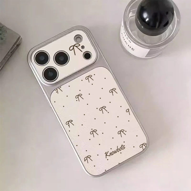 Luxury Seconds Change 17 Painted Black Bow Phone Case For iPhone 17 Pro Max Cases iPhone 16 Plus 15 14 13 12 11 17 16E 17E Cover
Luxury Seconds Change 17 Painted Black Bow Phone Case For iPhone 17 Pro Max Cases iPhone 16 Plus 15 14 13 12 11 17 16E 17E Cover