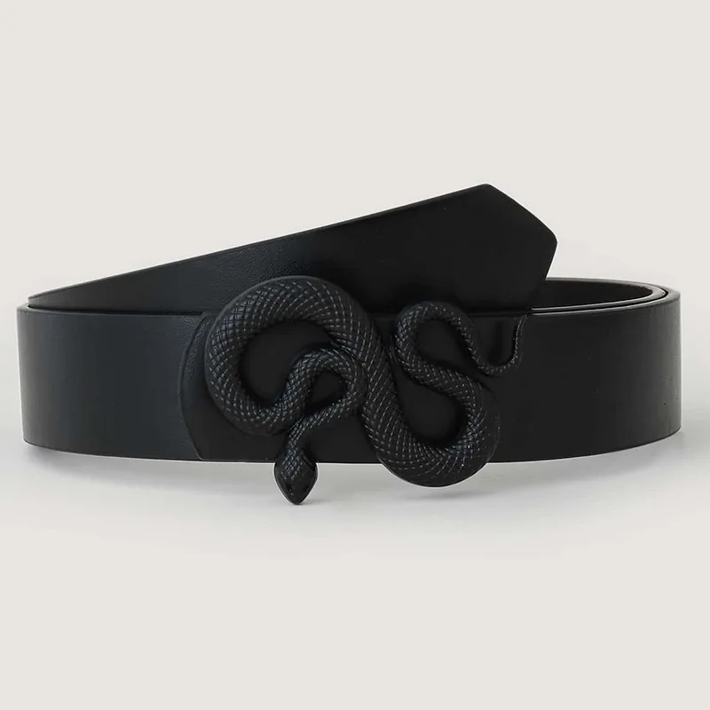 Personalised Alloy Snake Buckle Belt Vintage Creative Jeans Accessories PU Leather Premium Wind Designer Belt for Women
Personalised Alloy Snake Buckle Belt Vintage Creative Jeans Accessories PU Leather Premium Wind Designer Belt for Women
