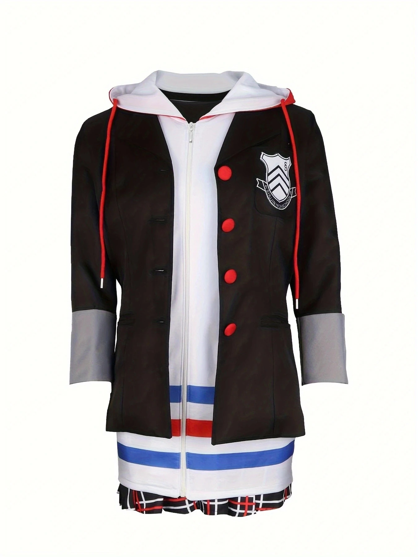 Takamaki Akane's cosplay costume for Persona 5, a stage performance costume for the Japanese anime JKcosplay
Takamaki Akane's cosplay costume for Persona 5, a stage performance costume for the Japanese anime JKcosplay