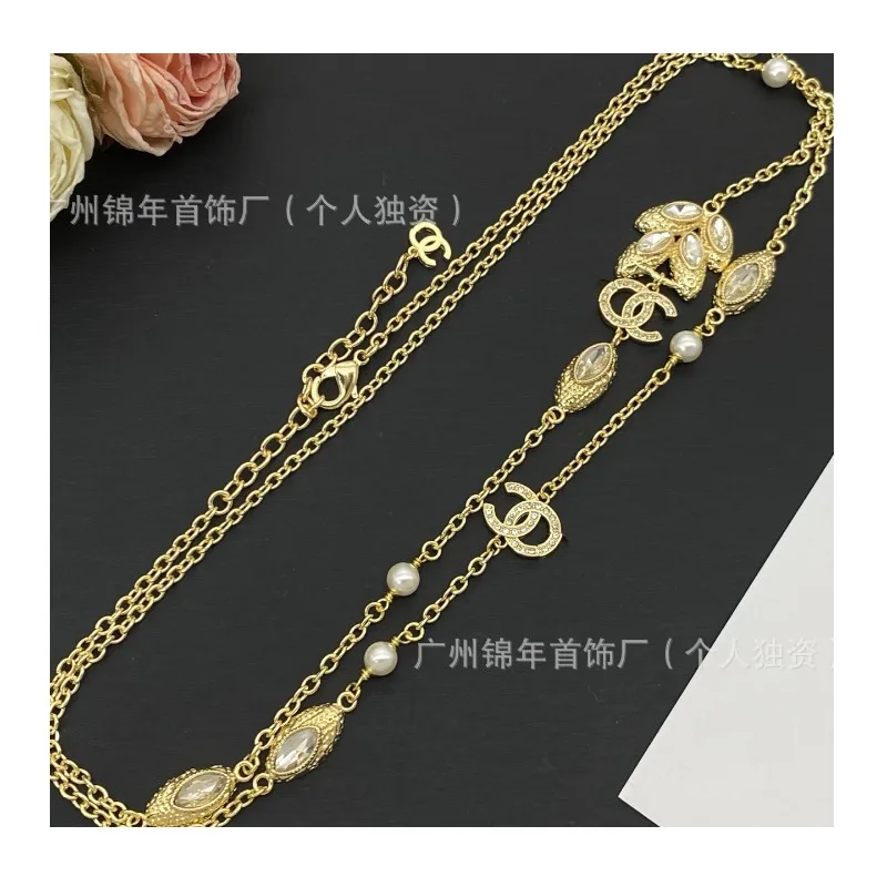 New Multi-layer Horse Eye Diamond Double Necklace Light Luxury Pearl Neck Chain Women's High Sense Versatile Stacked Sweater Cha
New Multi-layer Horse Eye Diamond Double Necklace Light Luxury Pearl Neck Chain Women's High Sense Versatile Stacked Sweater Cha