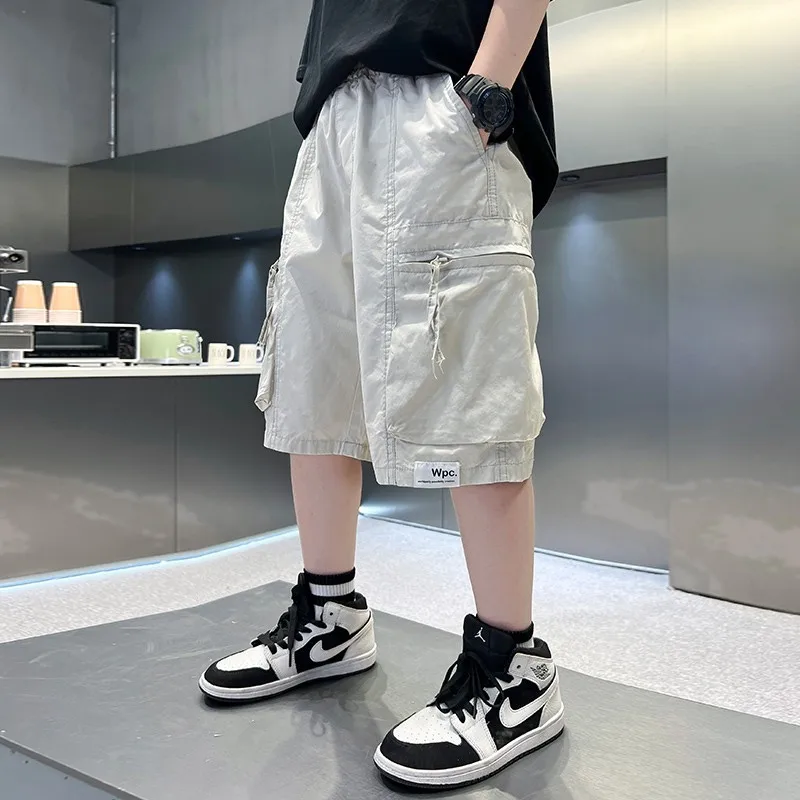 Boy Shorts Summer Thin 2026 Mid Size Children Over The Knee Seven Quarter Pants Loose Children's Summer Pants
Boy Shorts Summer Thin 2026 Mid Size Children Over The Knee Seven Quarter Pants Loose Children's Summer Pants