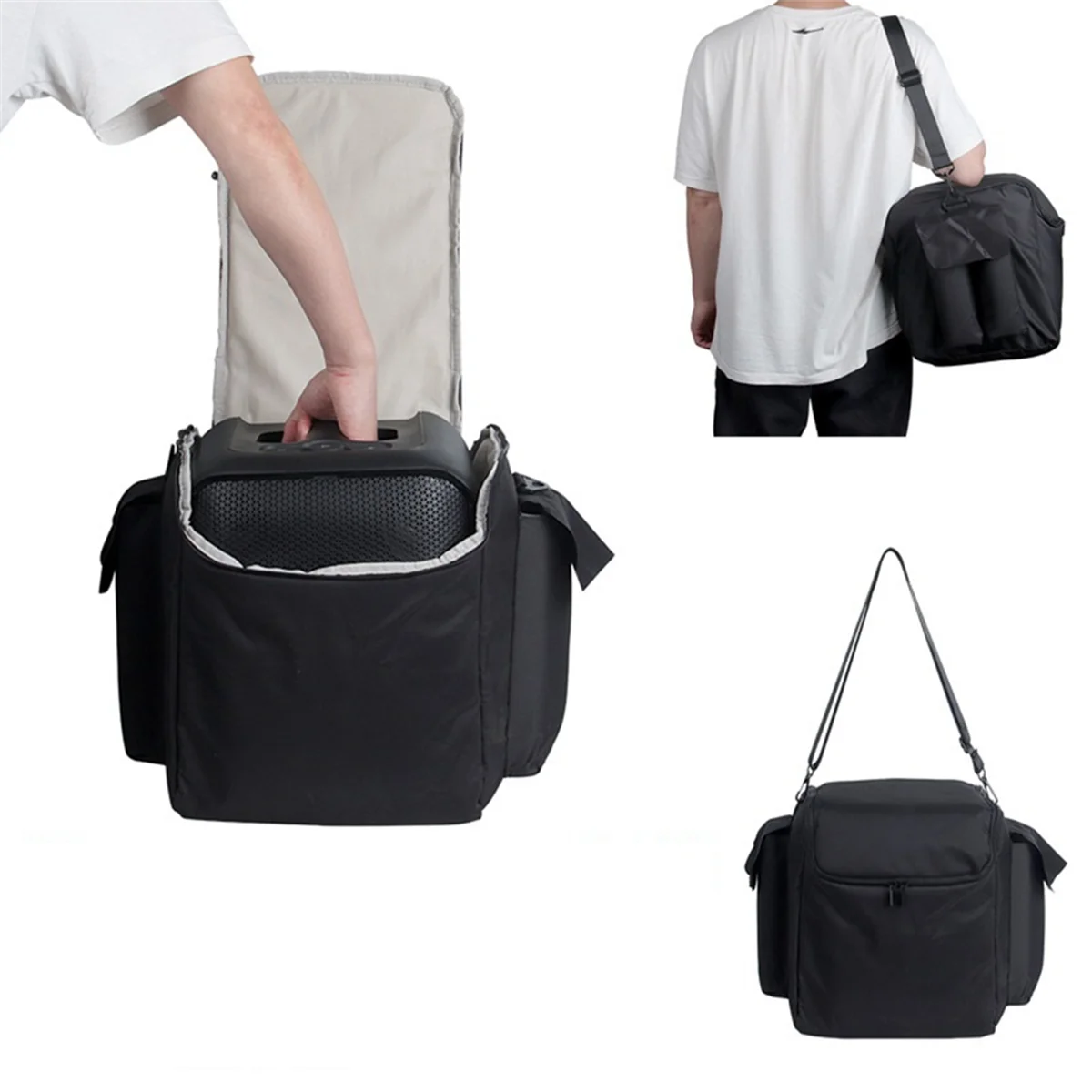 ABBH-Large Capacity Carrying Case Adjustable Shoulder Strap Portable Speaker Storage Bag for JBL PartyBox Encore
ABBH-Large Capacity Carrying Case Adjustable Shoulder Strap Portable Speaker Storage Bag for JBL PartyBox Encore