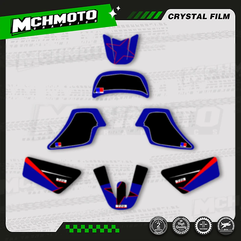 MCHMFG Dirt Bike Grsphics наклейки наборы наклеек для YAMAHA PW50 PW 50, круглый год, номер, имя на заказ 
MCHMFG Dirt Bike Grsphics наклейки наборы наклеек для YAMAHA PW50 PW 50, круглый год, номер, имя на заказ