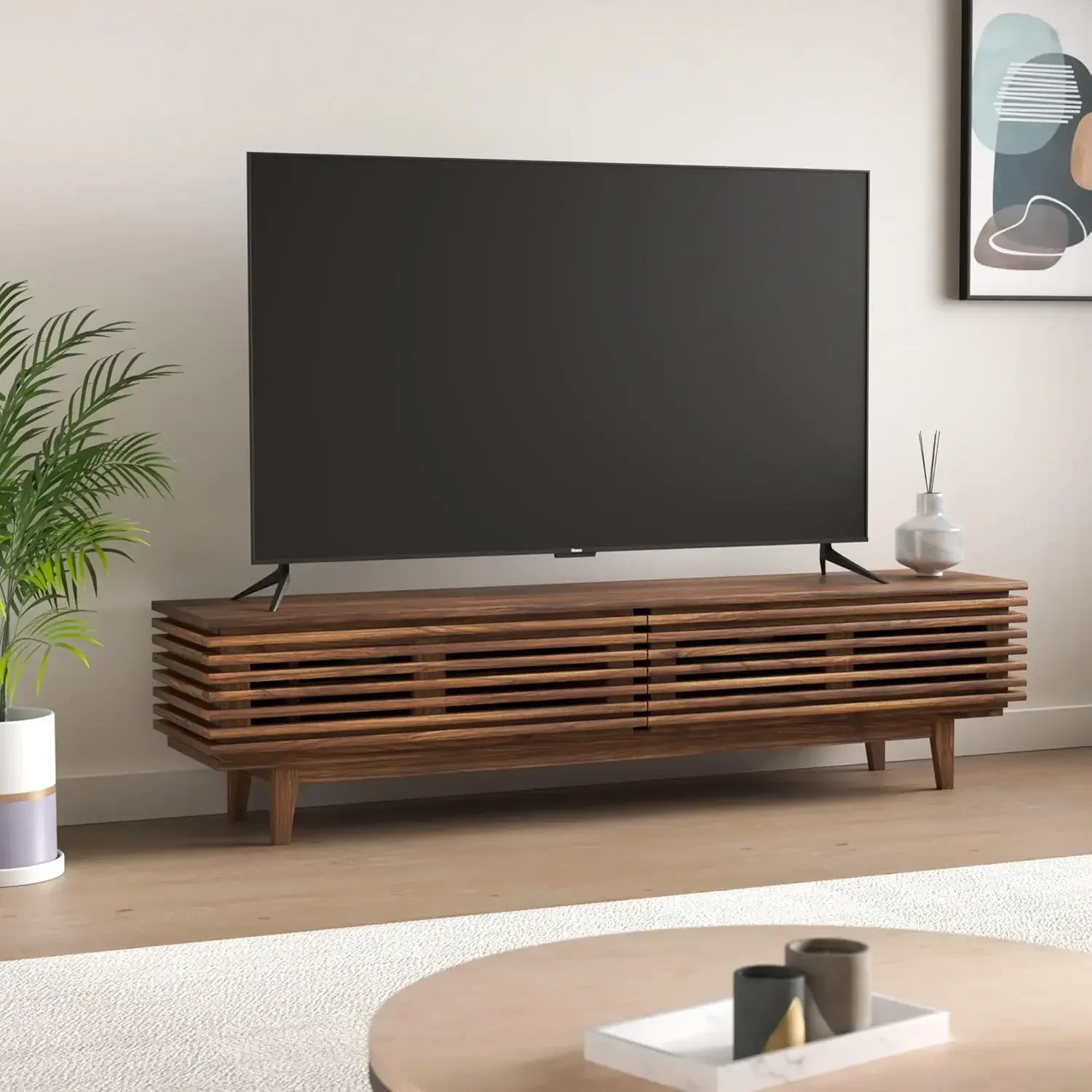 55" Plus Series 4K Dolby Vision HDR10+ QLED Smart RokuTV with Voice Remote Pro, Striking 4K Resolution, Automatic Brightness
55" Plus Series 4K Dolby Vision HDR10+ QLED Smart RokuTV with Voice Remote Pro, Striking 4K Resolution, Automatic Brightness