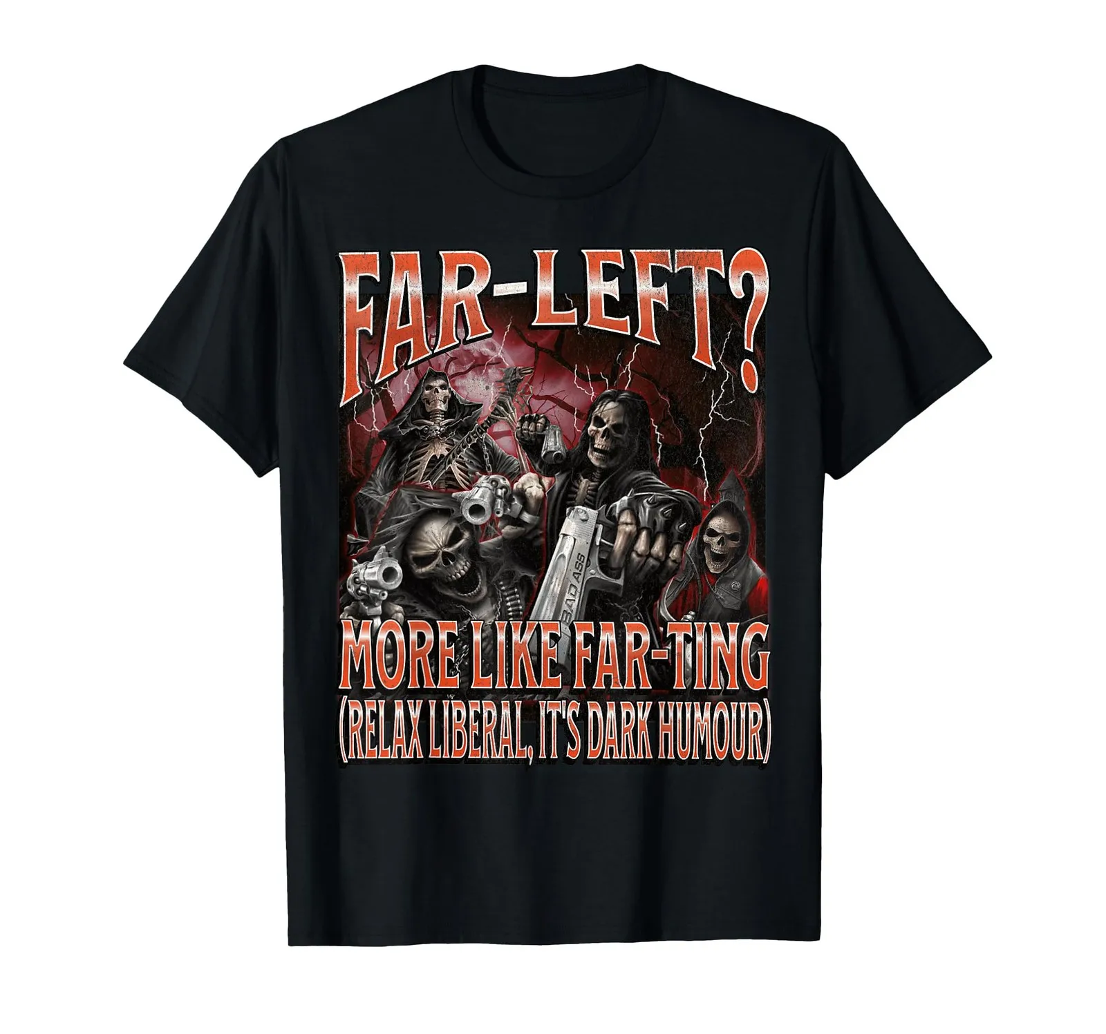 Funny Hard Skeleton Meme T-Shirt, Farting Style Graphic Tee
Funny Hard Skeleton Meme T-Shirt, Farting Style Graphic Tee