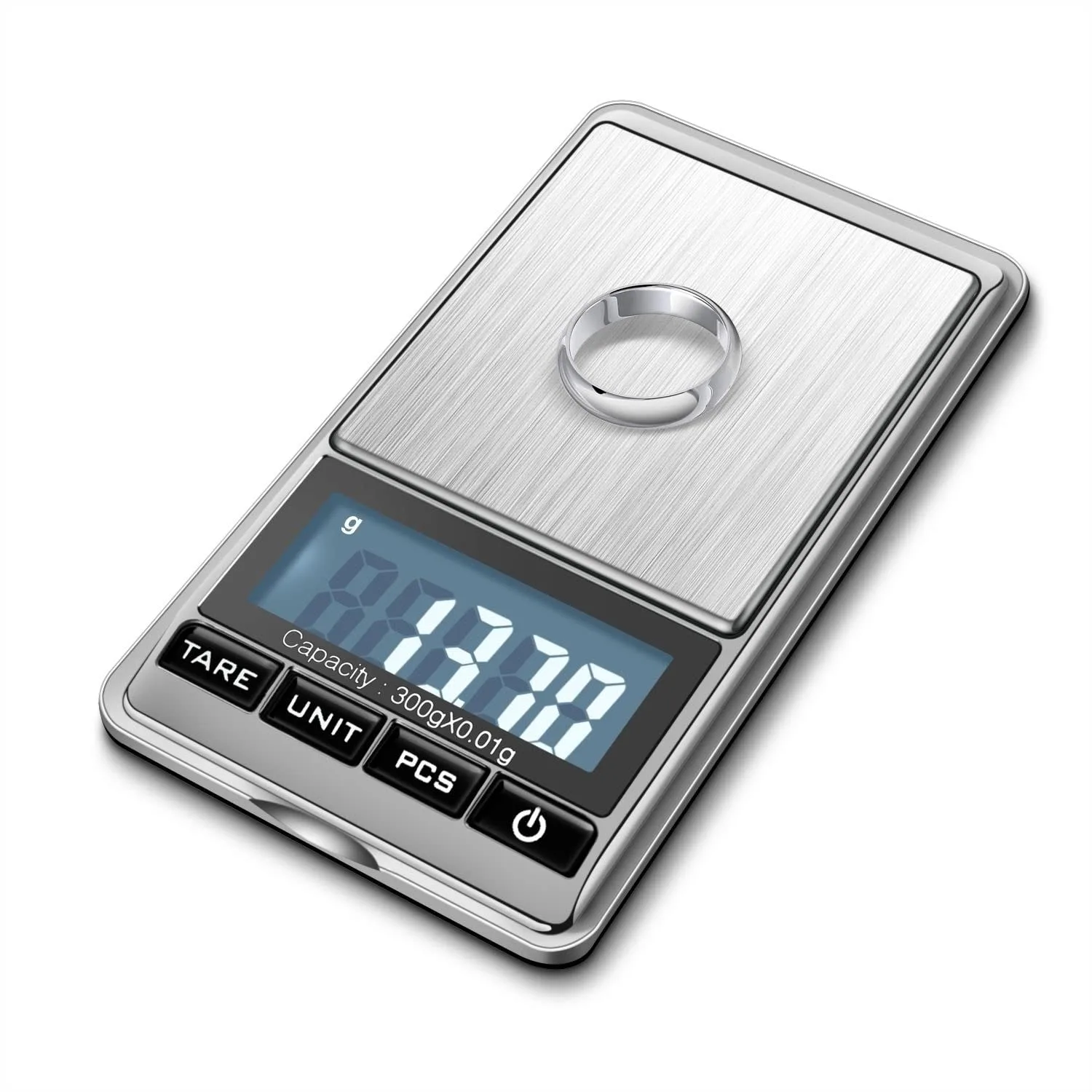 Mini Digital Jewelry Scale 0.01g Accuracy 300g Capacity Portable Gram And Ounce Scale For Gold Coins Herbs With Multi-Unit Conversion
Mini Digital Jewelry Scale 0.01g Accuracy 300g Capacity Portable Gram And Ounce Scale For Gold Coins Herbs With Multi-Unit Conversion
