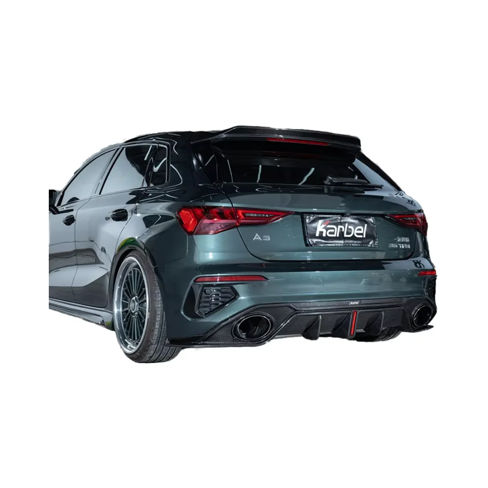 Norsen FORAudi A3 Body Kit Upgrade Karbel Style Carbon Fiber Diffuser Spoiler for the Audi A3
Norsen FORAudi A3 Body Kit Upgrade Karbel Style Carbon Fiber Diffuser Spoiler for the Audi A3