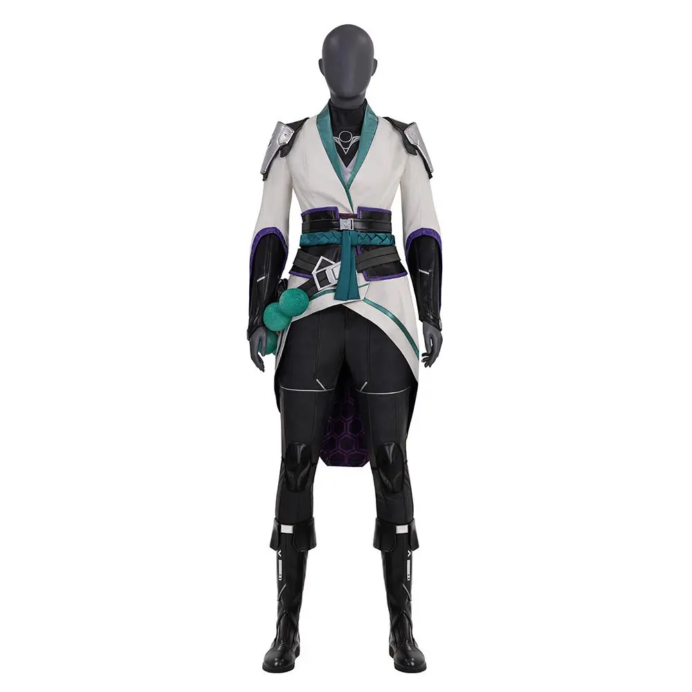 Game Valorant Sage Cosplay Costume Wig Carnival Outfit Adult Women Fancy Party Suit
Game Valorant Sage Cosplay Costume Wig Carnival Outfit Adult Women Fancy Party Suit