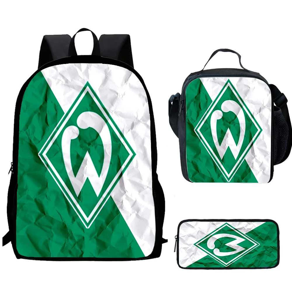 Футбольный клуб W-Werder B-remen1/3 шт. Детский школьный рюкзак с сумками для обеда, сумки-карандаши Школьные сумки для мальчиков и девочек Лучший подарок
Футбольный клуб W-Werder B-remen1/3 шт. Детский школьный рюкзак с сумками для обеда, сумки-карандаши Школьные сумки для мальчиков и девочек Лучший подарок