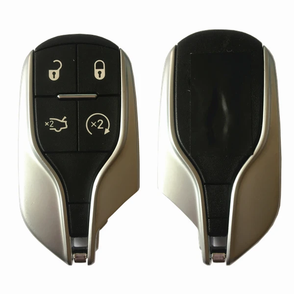 For Maserati QuattroporteGhibli Levante 4 buttons smart remote car key 433mhz 46 chip CN089002
For Maserati QuattroporteGhibli Levante 4 buttons smart remote car key 433mhz 46 chip CN089002