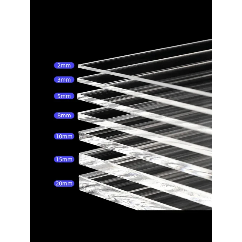 OEM Transparent Acrylic Board / High Clarity Plastic Sheet with Precision Laser Cutting & CNC Carving Service
OEM Transparent Acrylic Board / High Clarity Plastic Sheet with Precision Laser Cutting & CNC Carving Service