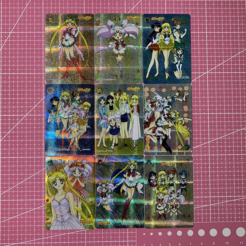 DIY 9pcs/set Sailor Moon Crystal Self Control Collect Signature Trading Flash Card Anime Cartoon Gift
DIY 9pcs/set Sailor Moon Crystal Self Control Collect Signature Trading Flash Card Anime Cartoon Gift