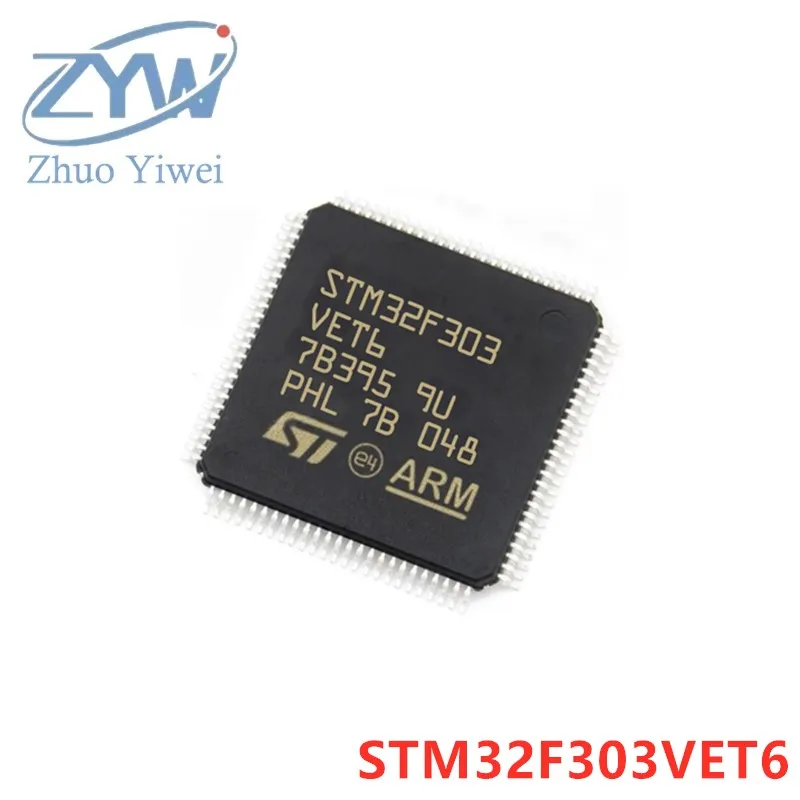 Микроконтроллер STM32F303 STM32F303VET STM32F303VET6, лампа-микроконтроллер на 32 разрешения, микросхема микроконтроллера
Микроконтроллер STM32F303 STM32F303VET STM32F303VET6, лампа-микроконтроллер на 32 разрешения, микросхема микроконтроллера