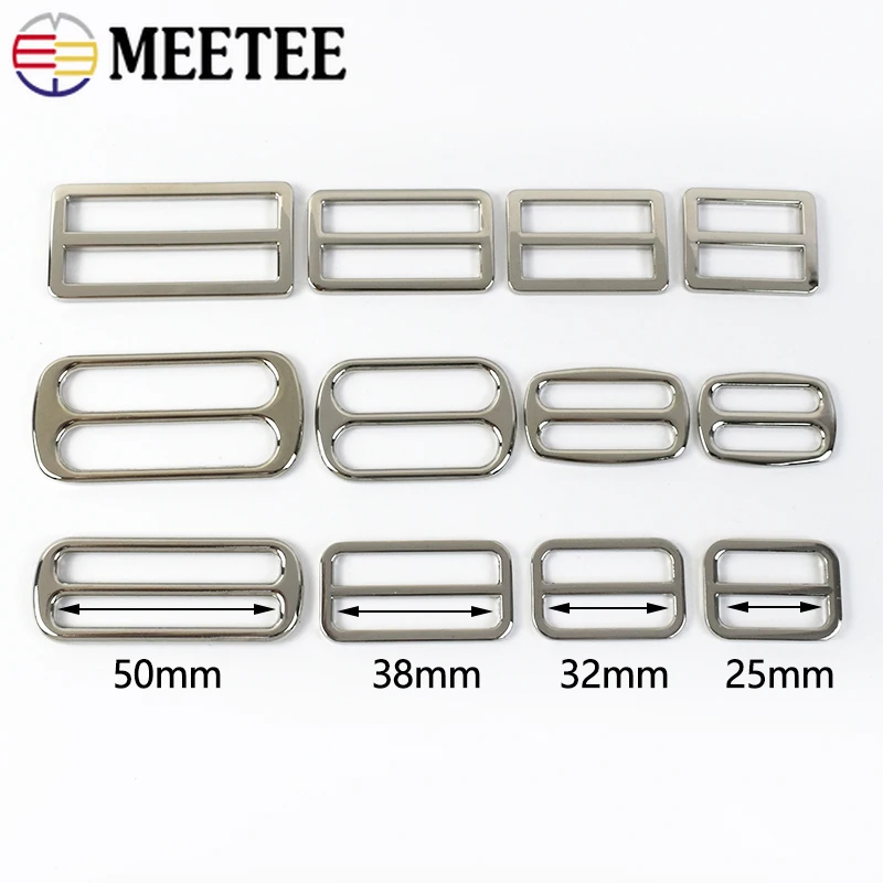 10/20Pcs 25/32/38/50mm Metal Tri Glide Slider Buckles for Bag Strap Belt Webbing Adjuster Clasp Sewing Garment Hardware Supplies
10/20Pcs 25/32/38/50mm Metal Tri Glide Slider Buckles for Bag Strap Belt Webbing Adjuster Clasp Sewing Garment Hardware Supplies