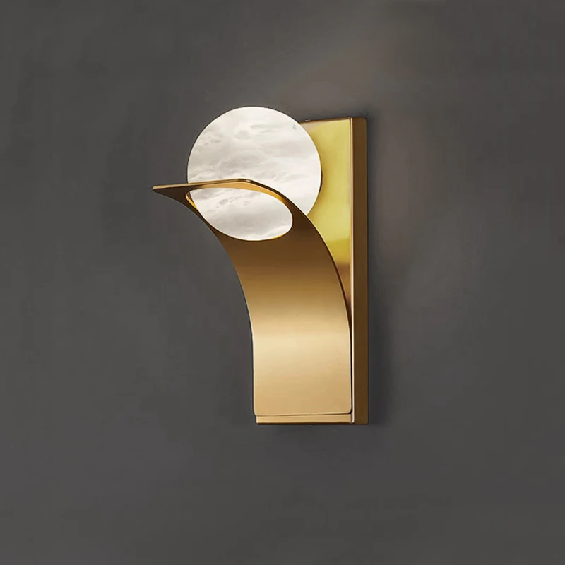 New Creative Ball Marble Wall Lamp American Retro Gold Villa Living Room Bedroom Bedside Sconce Corridor Decorative Led Lights
New Creative Ball Marble Wall Lamp American Retro Gold Villa Living Room Bedroom Bedside Sconce Corridor Decorative Led Lights