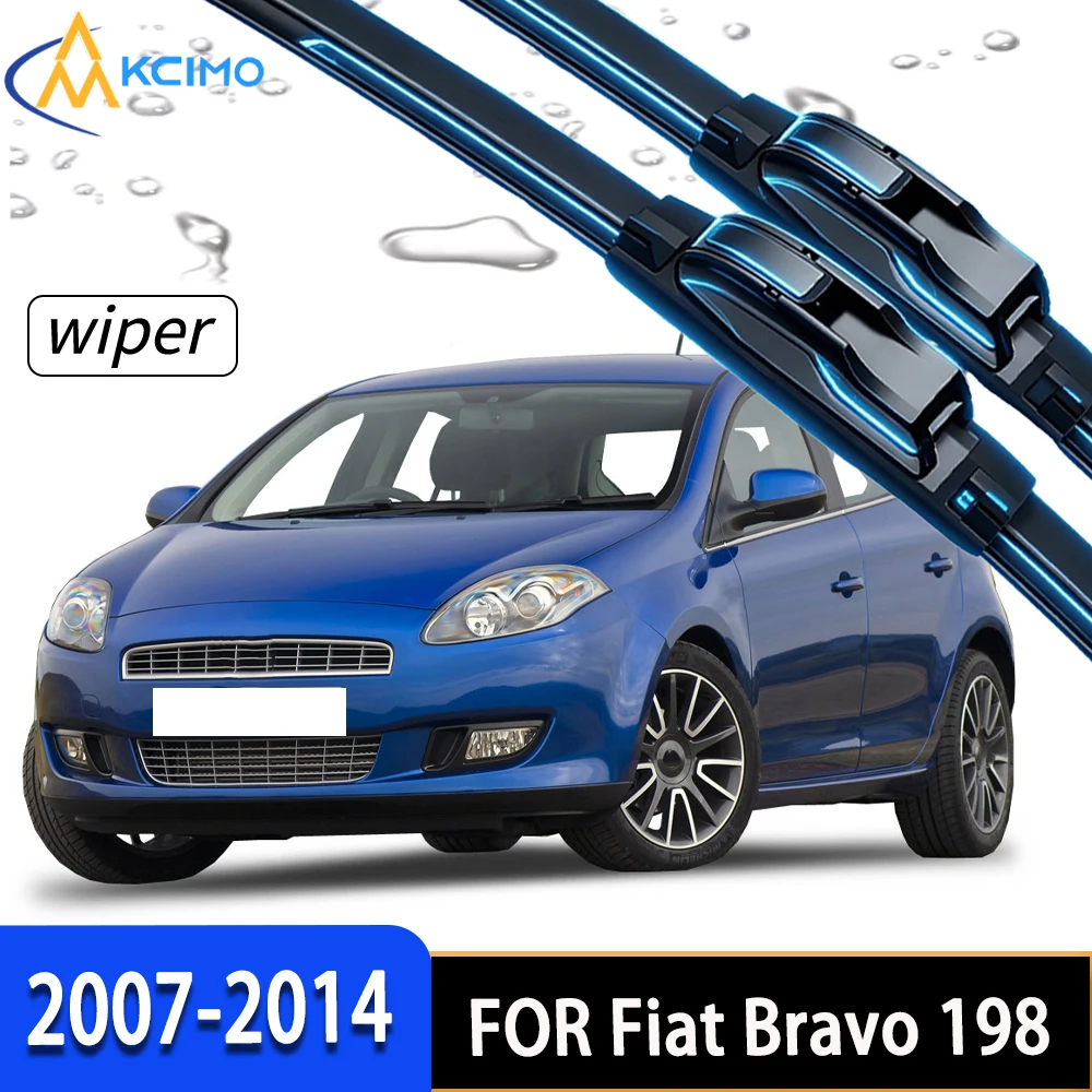 Premium High-Performance Front Windscreen Wiper Blades with Durable Rubber, Direct Fit for Fiat Bravo 198 2007-2014
Premium High-Performance Front Windscreen Wiper Blades with Durable Rubber, Direct Fit for Fiat Bravo 198 2007-2014