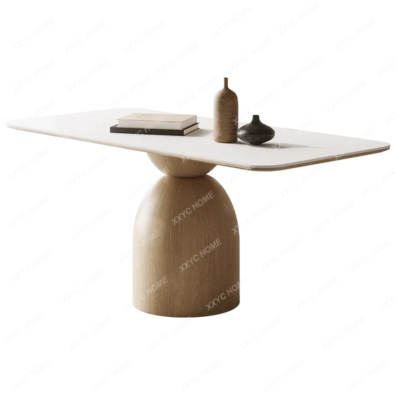 ls 04Medieval rock slab dining table rectangular retro simple ash wood solid wood
ls 04Medieval rock slab dining table rectangular retro simple ash wood solid wood