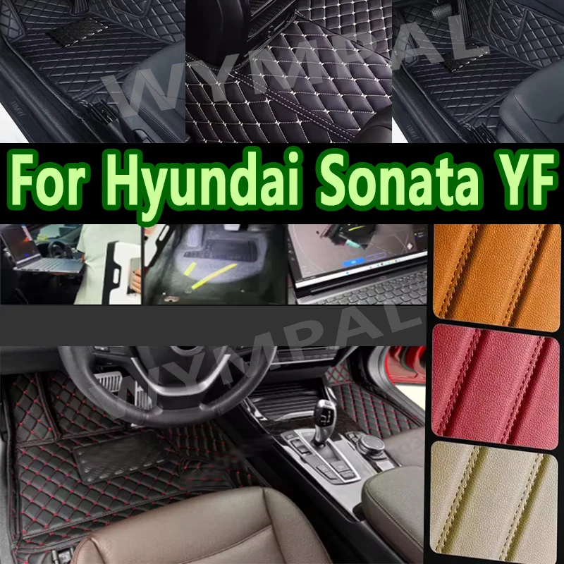 Luxury For Hyundai Sonata YF 2014 2013 2012 2011 Car Floor Mats Interior Auto Parts Custom Waterproof Covers Leather Carpet Mats
Luxury For Hyundai Sonata YF 2014 2013 2012 2011 Car Floor Mats Interior Auto Parts Custom Waterproof Covers Leather Carpet Mats